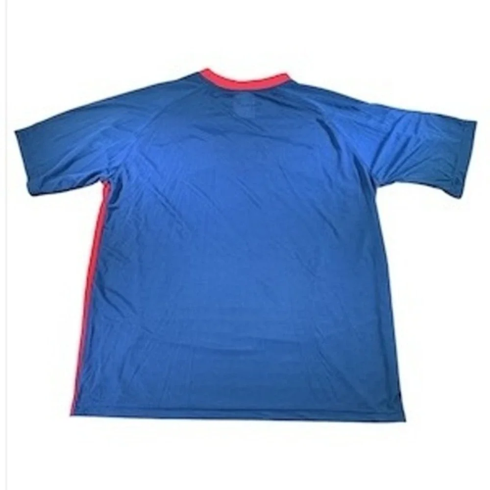 NWT Red Sox Stitches MLB Baseball Jersey‎ Shirt Mens Large Blue Red Short Sleeve